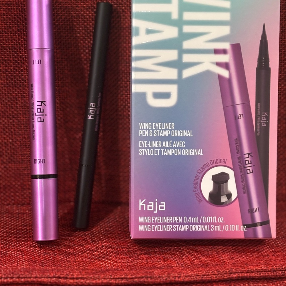 Kaja Wink Stamp Wing Eyeliner Pen Set - Black and Purple